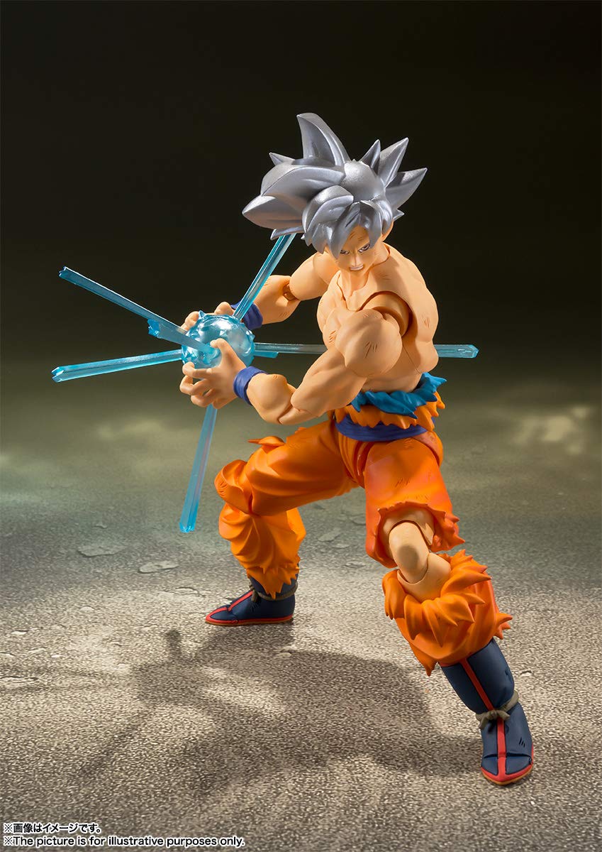 Bandai SHFiguarts Dragon Ball Son Goku Ultra Instinct Movable Figure 140mm- Japan Figure Store - #1 Bring To You The Best Japanese Goods
