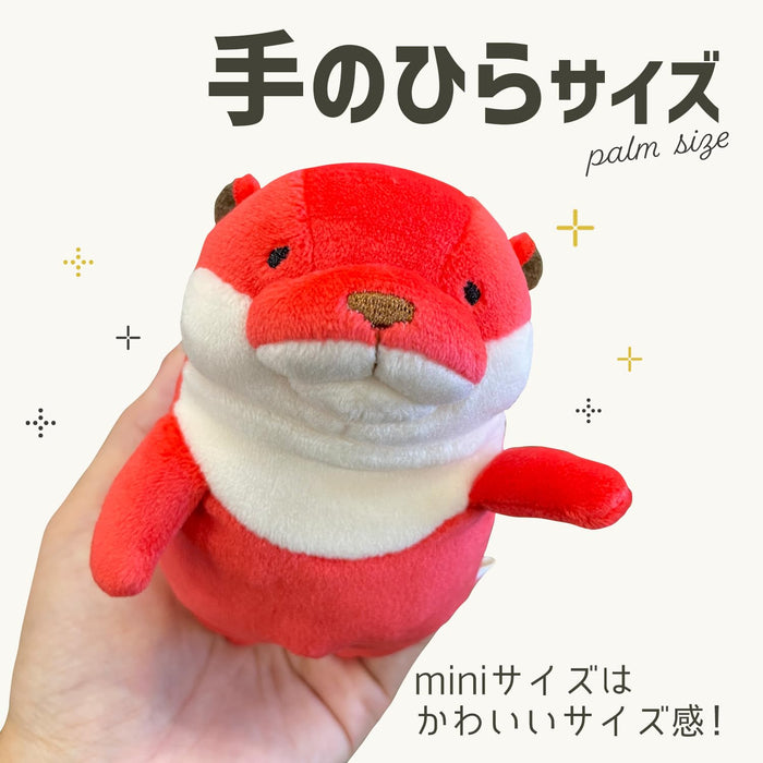 Shinada Global Mini Mochi Series Otter Plush Matcha Kawauso 7x5x14cm Mokw-0088Mat- Japan Figure Store - #1 Bring To You The Best Japanese Goods
