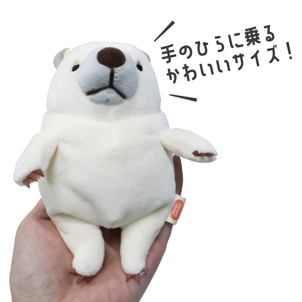 Shinada Global Mochikuma Brown Mini Bear - 7x5x14 cm Stuffed Plush Toy - Mochi Series- Japan Figure Store - #1 Bring To You The Best Japanese Goods