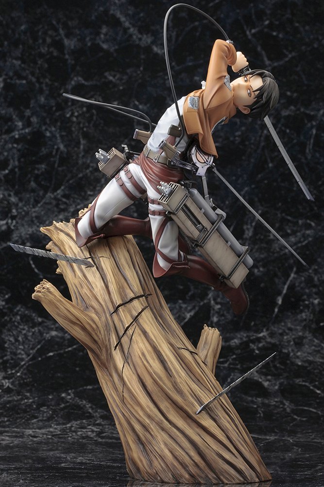 Kotobukiya Shingeki No Kyojin Levi 1/8 Scale Artfx J Figure 2024 Re-Release- Japan Figure Store - #1 Bring To You The Best Japanese Goods