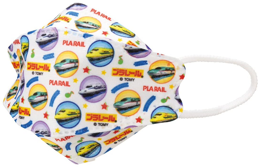 Skater Small Child 3D Three-Layer Non-Woven Fabric Mask Plarail 5 Pieces- Japan Figure Store - #1 Bring To You The Best Japanese Goods
