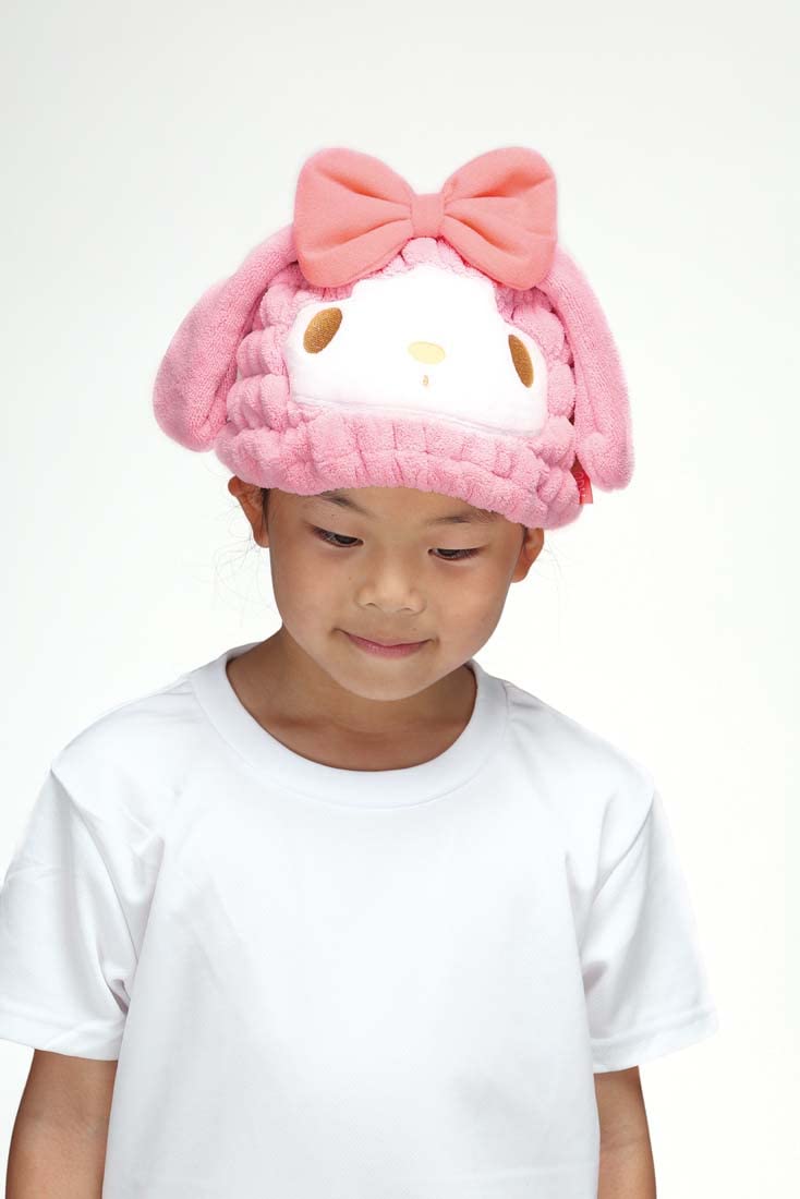 Skater Quick Drying My Melody Sanrio Animal Towel Cap Absorbent 23cmX17cm- Japan Figure Store - #1 Bring To You The Best Japanese Goods