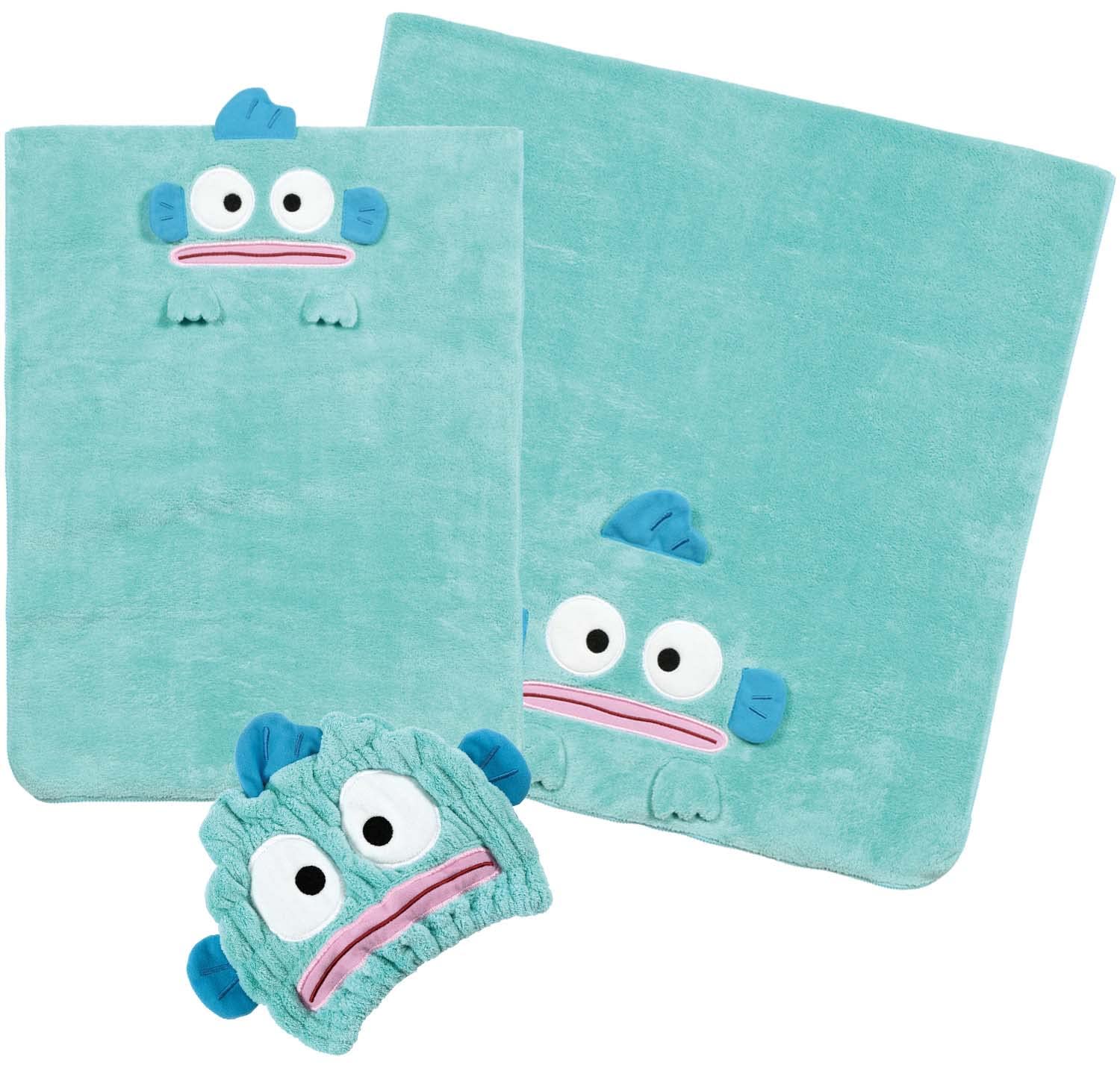 Skater Quick-Drying Absorbent Hair Drying Towel 40cm x 100cm - Hangyodon TOH1-A- Japan Figure Store - #1 Bring To You The Best Japanese Goods