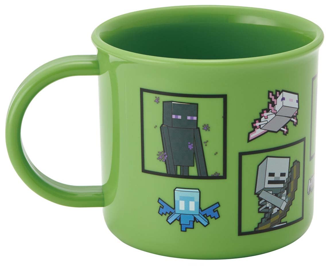Skater Minecraft 200ml Antibacterial Cup Dishwasher Safe Made in Japan- Japan Figure Store - #1 Bring To You The Best Japanese Goods