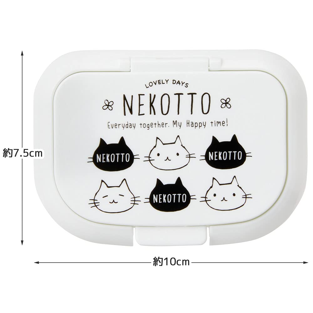 Skater Nekotto Antibacterial Wet Sheet Lid WTL1AG-A- Japan Figure Store - #1 Bring To You The Best Japanese Goods