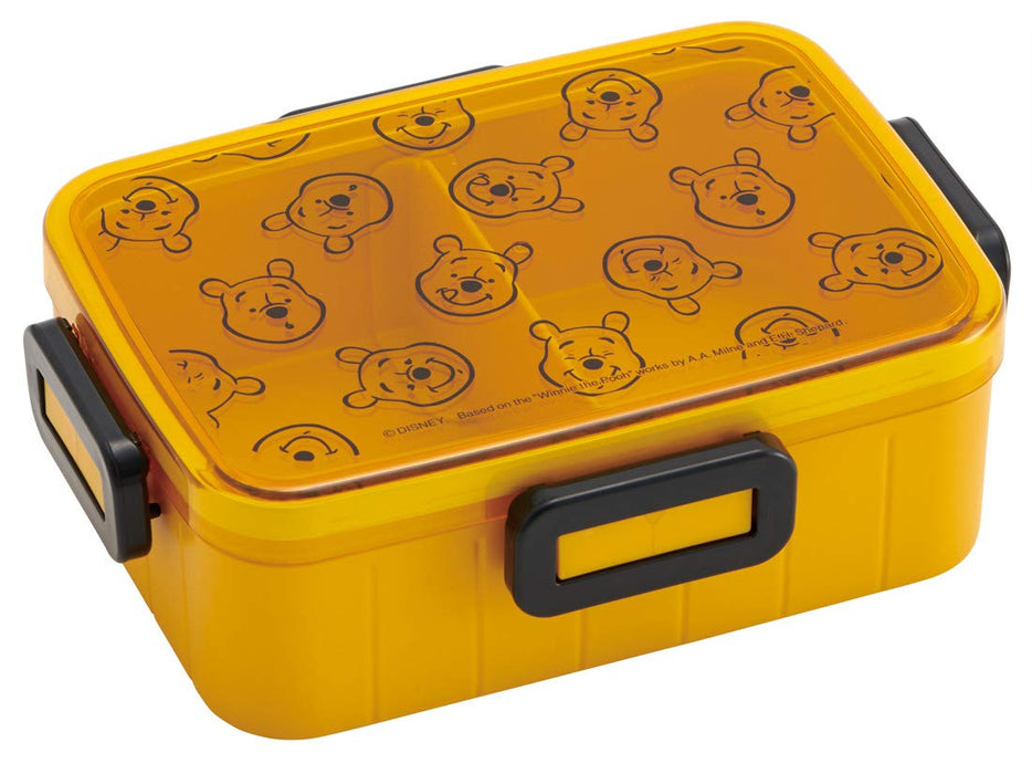 Skater Winnie The Pooh Honey Bento Lunch Box 650Ml 4-Point Lock Made in Japan- Japan Figure Store - #1 Bring To You The Best Japanese Goods