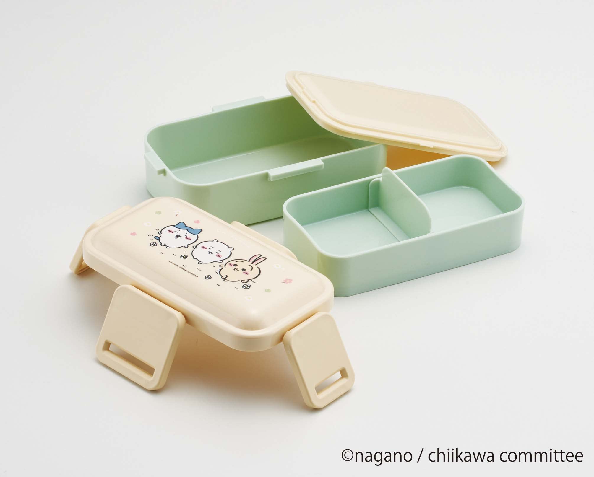 Skater Chiikawa Bento Box 600ml 2-Tier Dome-Shaped Lid Antibacterial Made in Japan for Women- Japan Figure Store - #1 Bring To You The Best Japanese Goods
