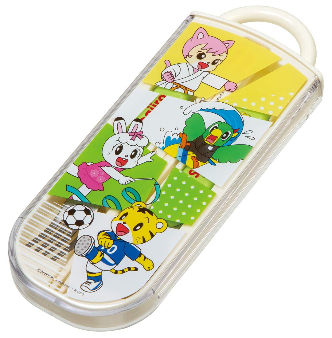 Skater Kids Trio Set - Bento Chopsticks Spoon Fork - Shimajiro Sports 16.5cm- Japan Figure Store - #1 Bring To You The Best Japanese Goods