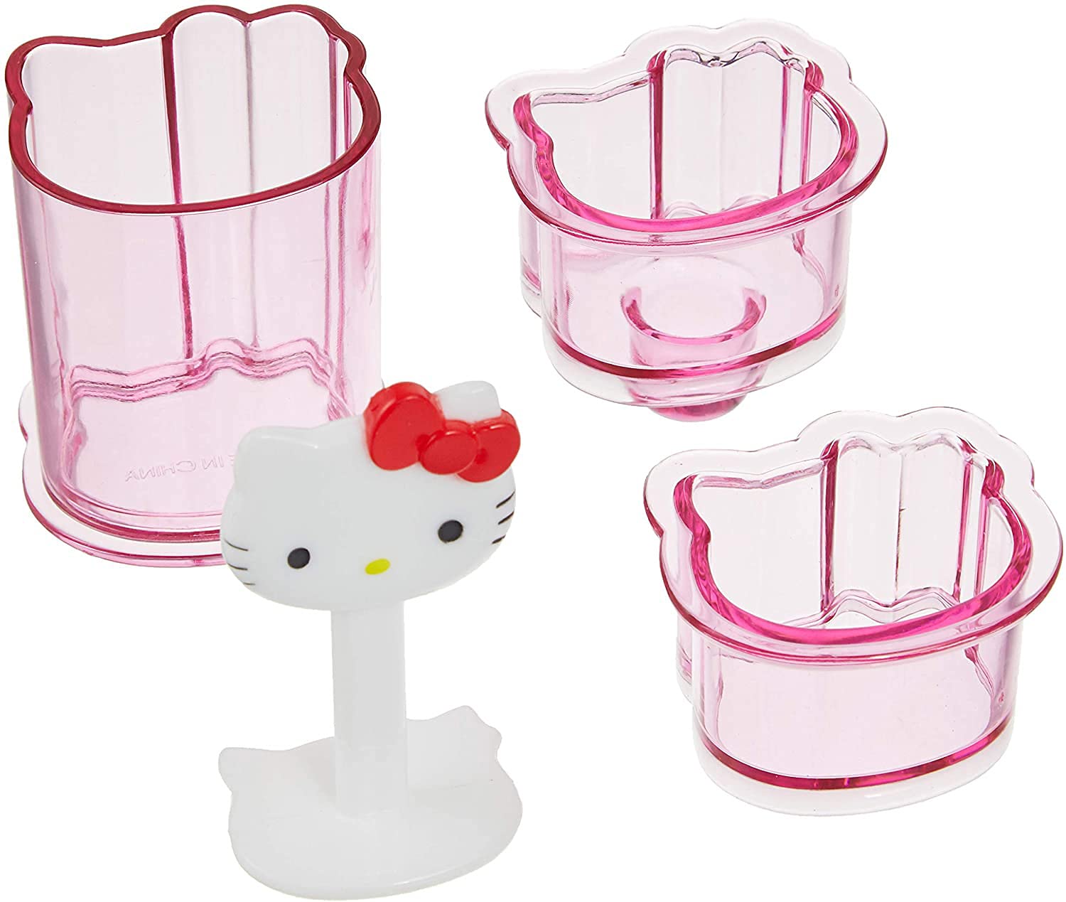 Skater Hello Kitty Bite-Sized Rice Ball Press - Compact and Easy-to-use- Japan Figure Store - #1 Bring To You The Best Japanese Goods