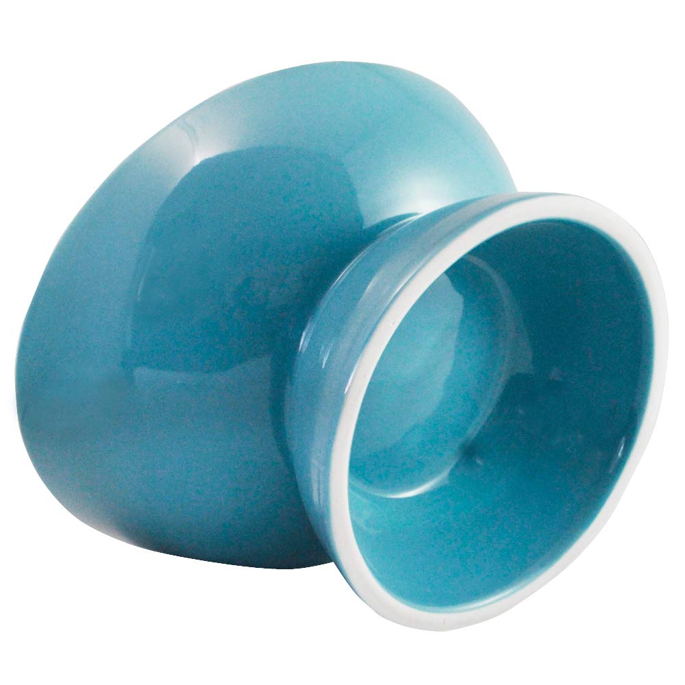 Skater Wide Ceramic Pet Food Bowl with Mat for Brachycephalic Dogs Mint- Japan Figure Store - #1 Bring To You The Best Japanese Goods