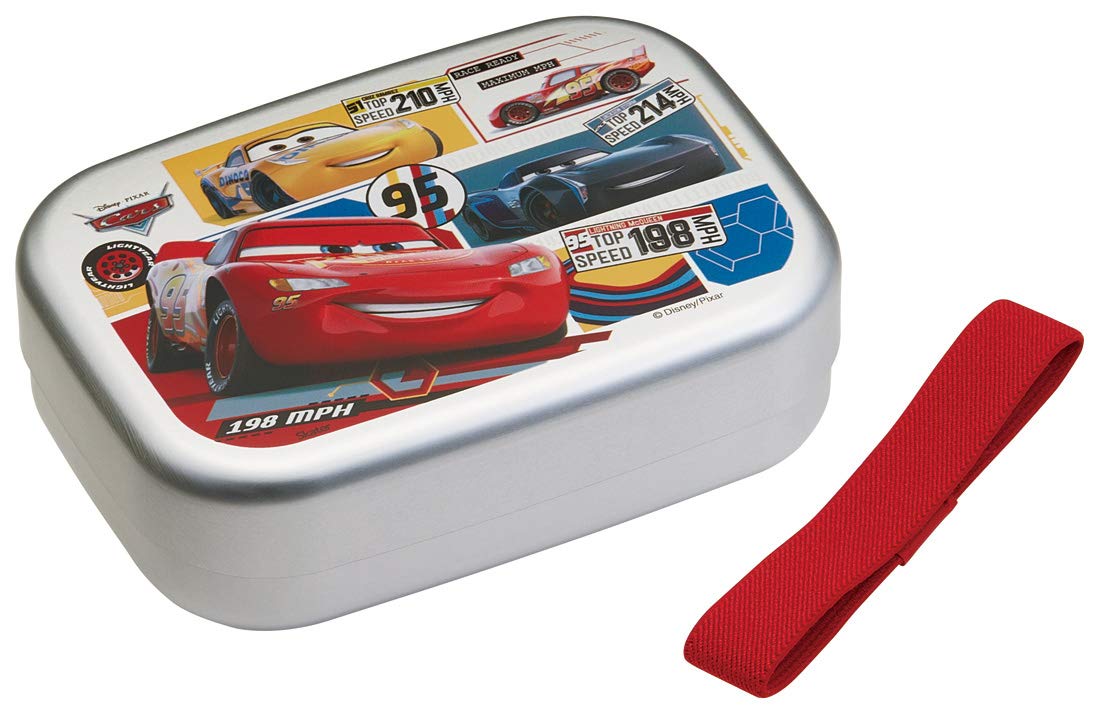 Skater Disney Cars Kids 370ml Aluminum Lunch Box Made in Japan- Japan Figure Store - #1 Bring To You The Best Japanese Goods