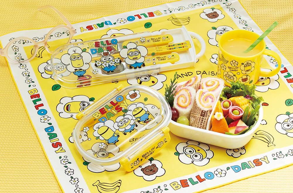 Skater Kids Lunch Box Cloth 43x43cm Minion Design Made in Japan- Japan Figure Store - #1 Bring To You The Best Japanese Goods
