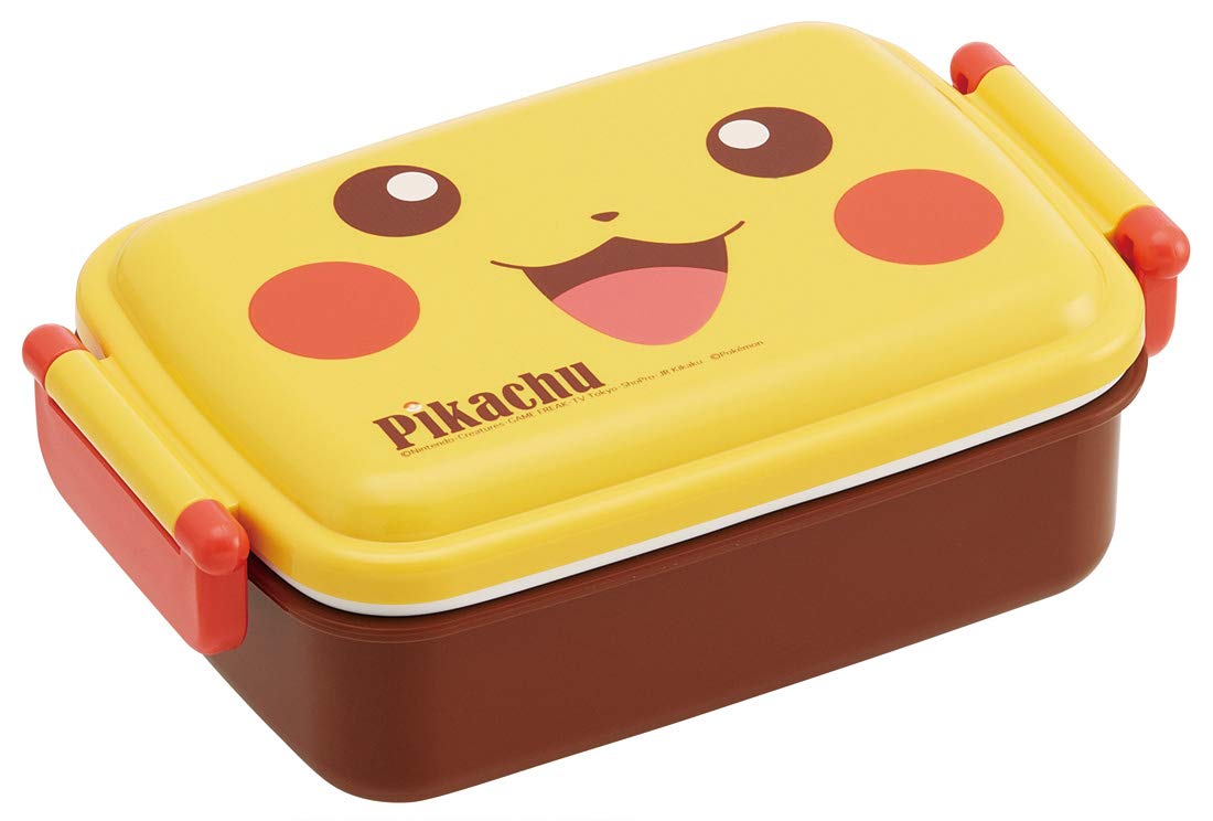 Skater Pikachu Pokemon Kids Lunch Box 450ml Capacity - Children's Meal Container- Japan Figure Store - #1 Bring To You The Best Japanese Goods