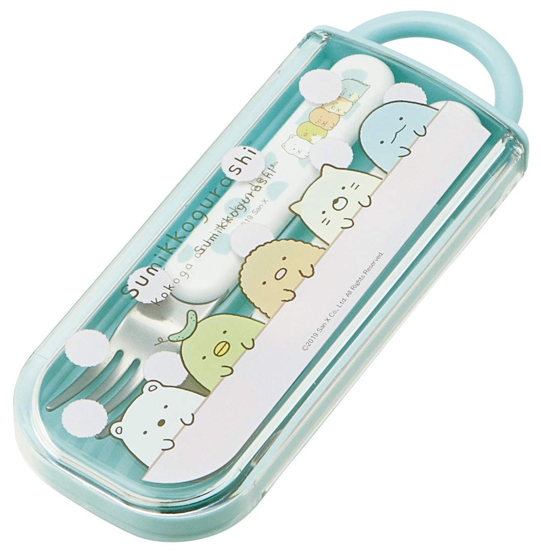 Skater Sumikko Gurashi Kids Fork & Spoon Combo Set 13cm - Skater CC2- Japan Figure Store - #1 Bring To You The Best Japanese Goods