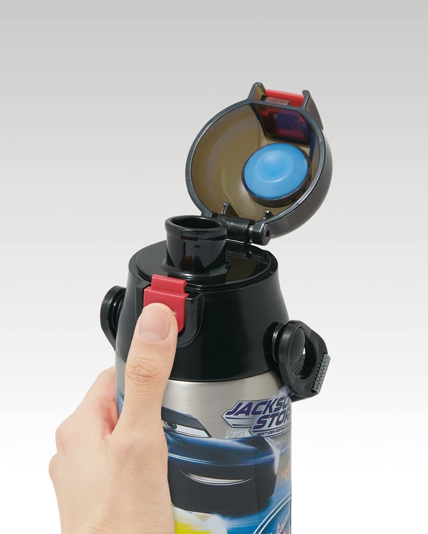 Skater Disney Cars Kids Stainless Steel Sports Bottle 580ml Direct Drink 570ml Cup Lightweight Thermal Insulation - Boys Child-Friendly- Japan Figure Store - #1 Bring To You The Best Japanese Goods