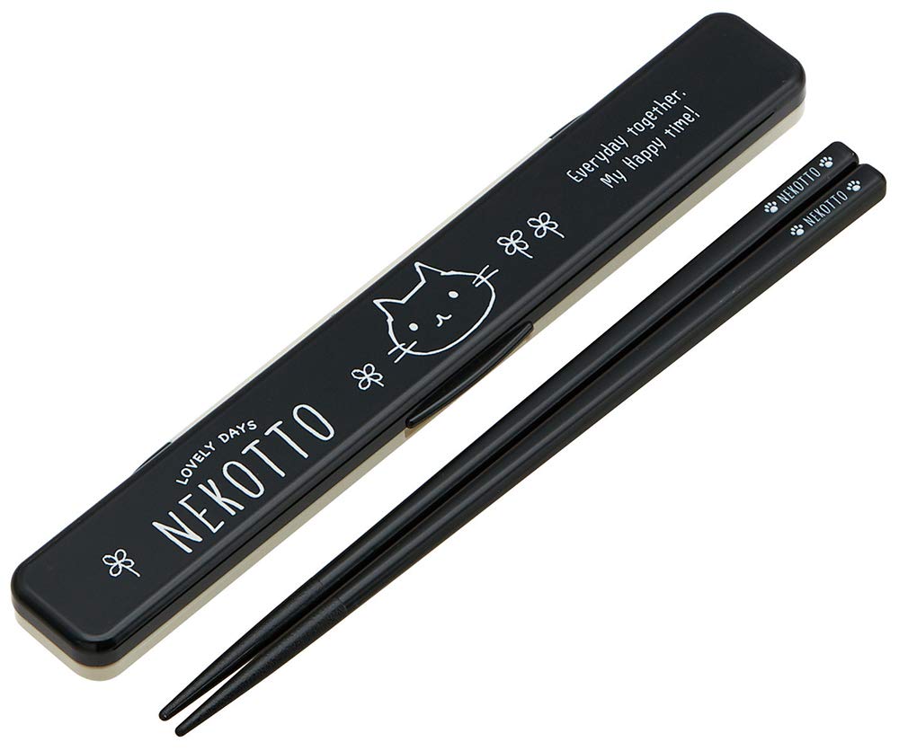 Skater Antibacterial 18cm Silver Ion Chopstick and Case Set Made in Japan- Japan Figure Store - #1 Bring To You The Best Japanese Goods