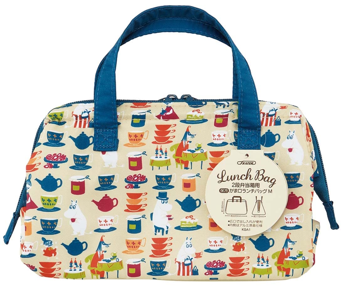 Skater Moomin Mama's Treat Portable Cooling Purse Lunch Bag Kga1-A- Japan Figure Store - #1 Bring To You The Best Japanese Goods