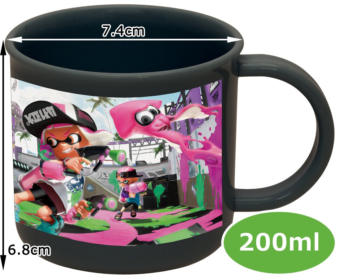 Skater Dishwasher Safe 200ml Cup from Splatoon 2 Collection Made in Japan- Japan Figure Store - #1 Bring To You The Best Japanese Goods