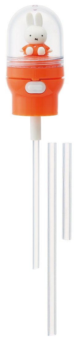 Skater Miffy Dome-Shaped Bottle with Straw Cap 350-500Ml Capacity PSHC4- Japan Figure Store - #1 Bring To You The Best Japanese Goods
