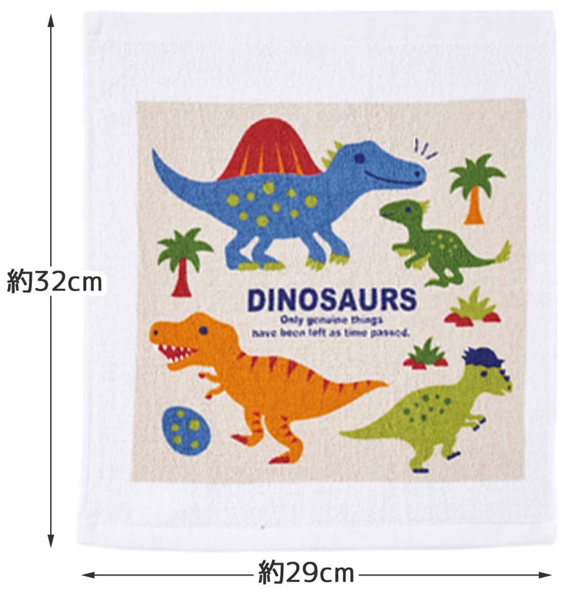 Skater Dinosaur Picture Book Hand Towel Set of 3 Oac1T-A- Japan Figure Store - #1 Bring To You The Best Japanese Goods
