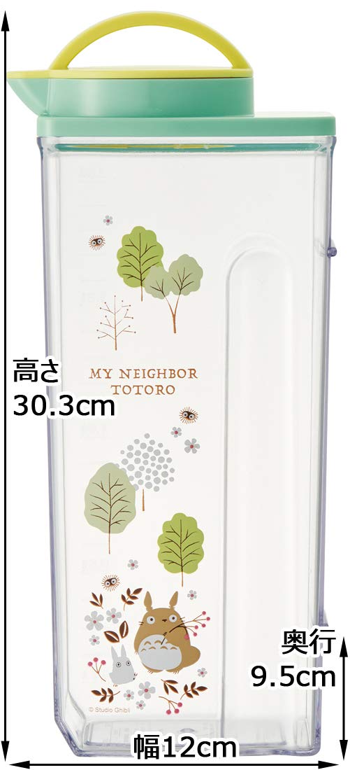 Skater 2.2L Totoro Field Water Bottle Studio Ghibli Heat-Resistant Design- Japan Figure Store - #1 Bring To You The Best Japanese Goods