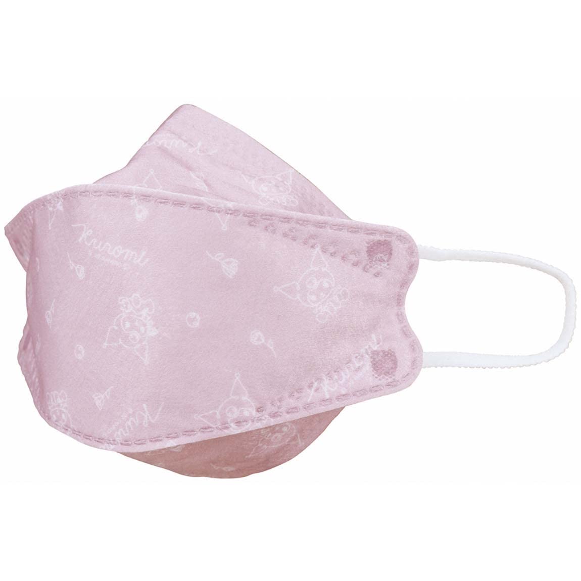 Skater Regular Size High-Performance 3D Non-Woven Three-Layer Kuromi Mask 5-Pack- Japan Figure Store - #1 Bring To You The Best Japanese Goods