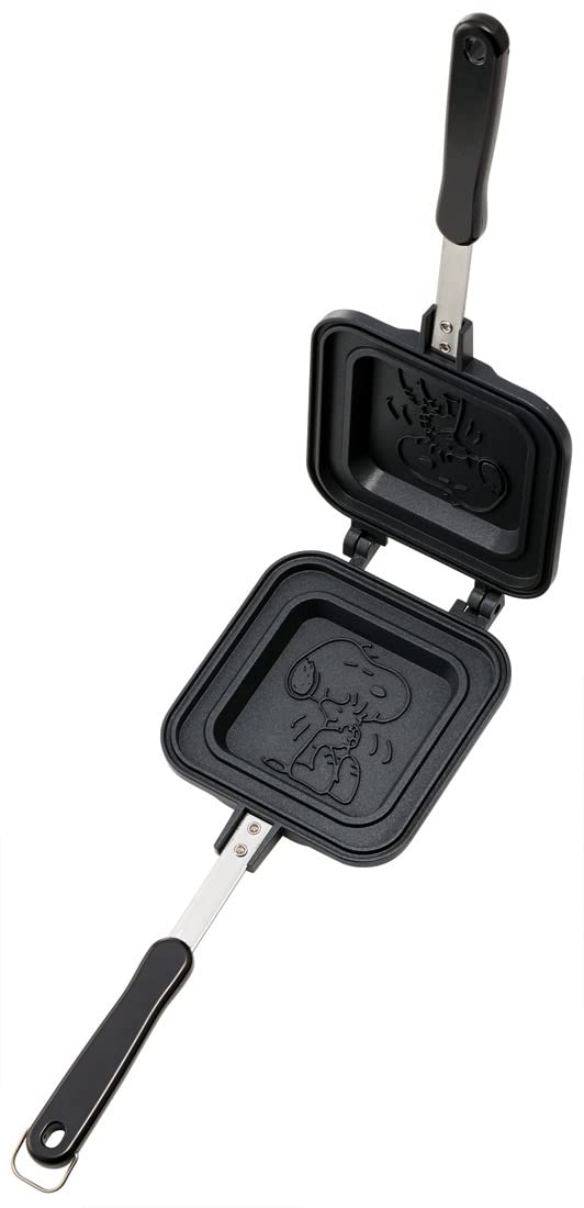 Skater Snoopy Aluminum Hot Sandwich Maker - Direct Flame Easy Clean - Alhos1-A- Japan Figure Store - #1 Bring To You The Best Japanese Goods