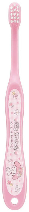 Skater Infant Soft Toothbrush for 0-3 Years My Melody Flower Wreath 15cm- Japan Figure Store - #1 Bring To You The Best Japanese Goods
