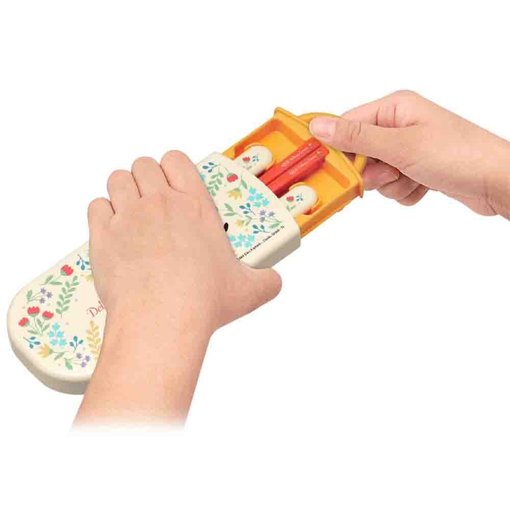 Skater Kikiki Delivery Service Durable Dining Set - Spoon Fork Chopsticks Case - Dishwasher Safe- Japan Figure Store - #1 Bring To You The Best Japanese Goods