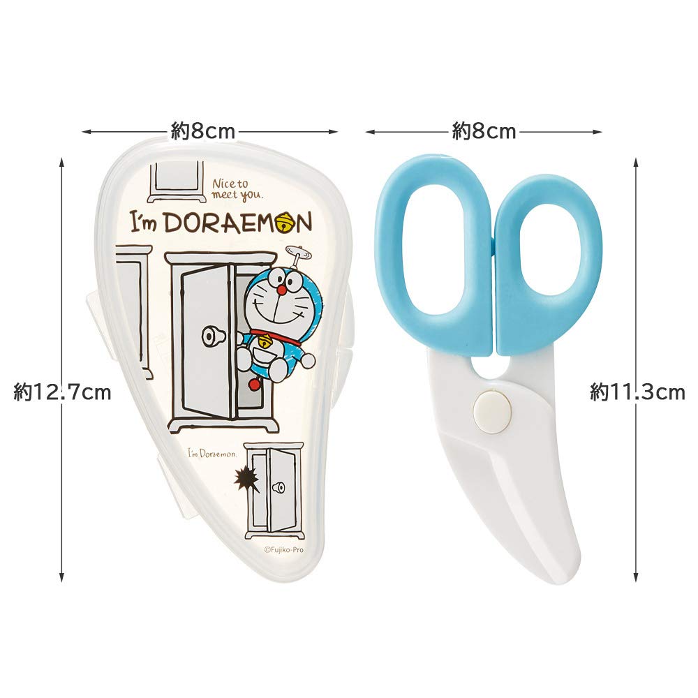 Skater Doraemon Sanrio Baby Food Cutter - Kitchen Scissors BFC1-A- Japan Figure Store - #1 Bring To You The Best Japanese Goods