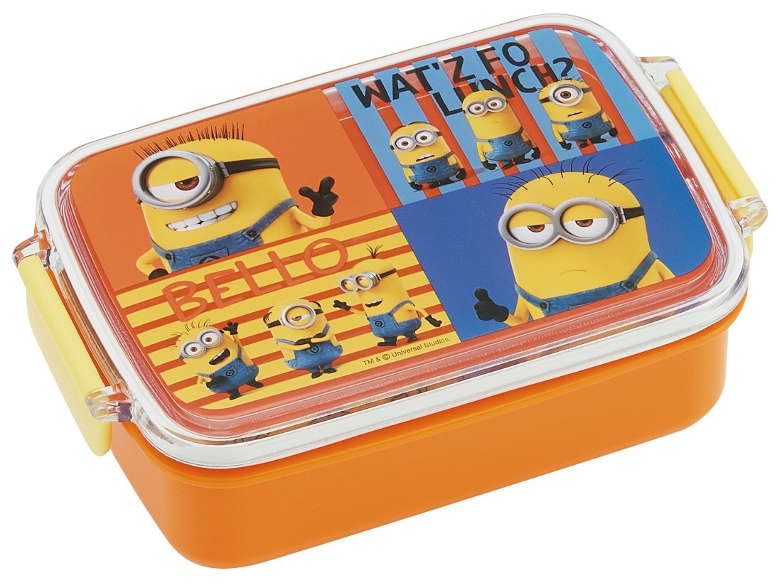 Skater Minions 3 Bento Lunch Box 450ml - Made in Japan- Japan Figure Store - #1 Bring To You The Best Japanese Goods