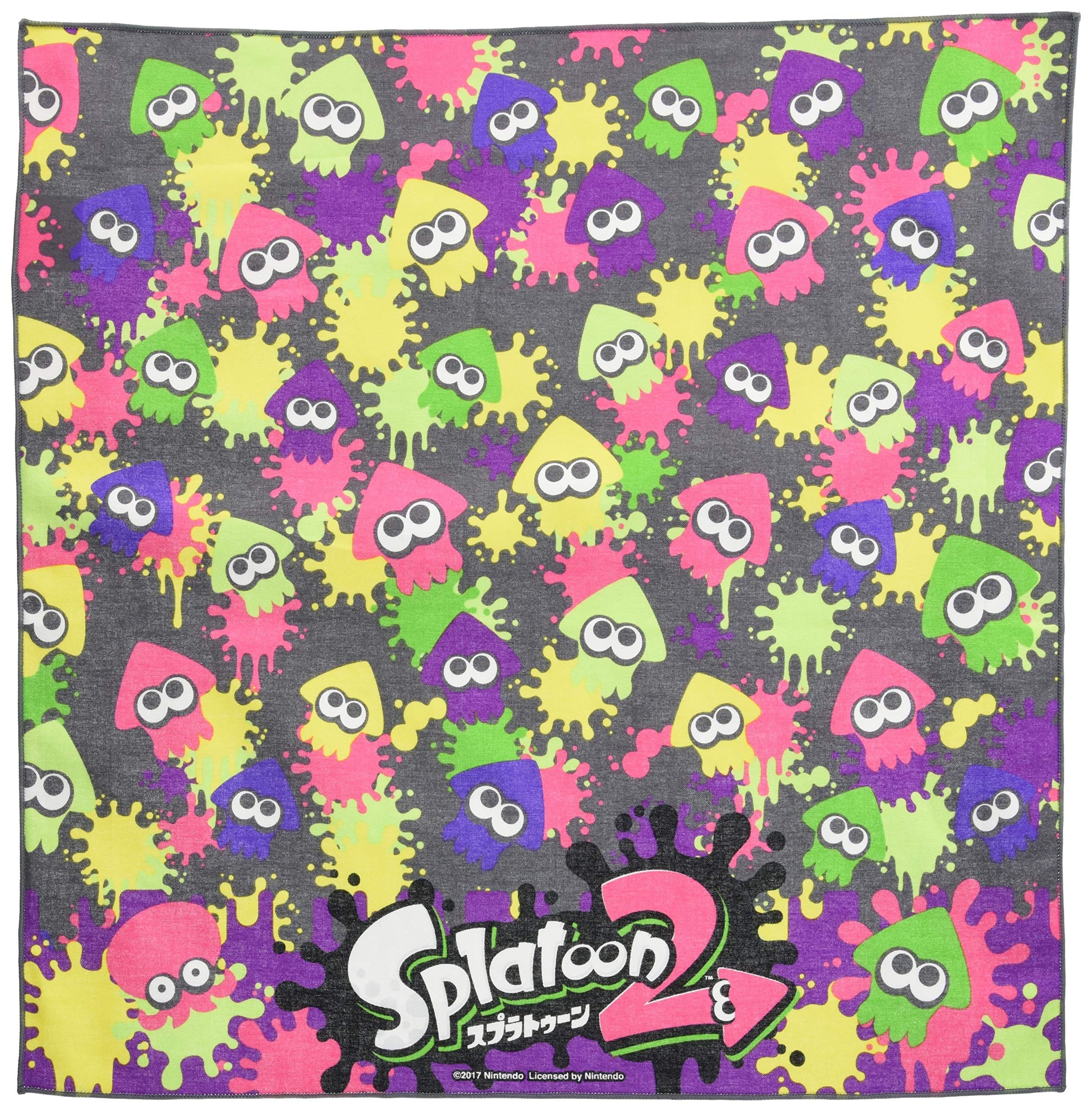 Skater Splatoon 2 Boy Lunch Box with 43x43cm Cloth Made in Japan- Japan Figure Store - #1 Bring To You The Best Japanese Goods