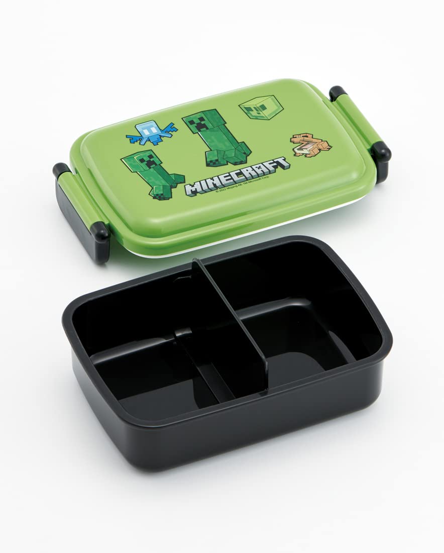 Skater Kids Lunch Box 450Ml Minecraft Design Antibacterial Made in Japan- Japan Figure Store - #1 Bring To You The Best Japanese Goods