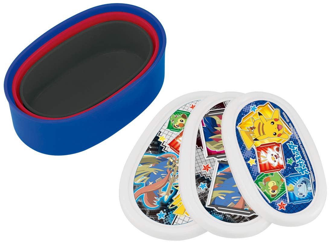 Skater 860ml Pokemon 20 Lunch Box - Sealable & Storage Container Set of 3 Made in Japan Srs3S- Japan Figure Store - #1 Bring To You The Best Japanese Goods