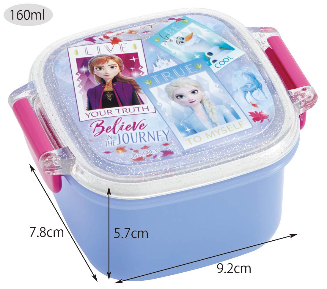 Skater Disney Frozen 2 Girls Lunch Box Side Dish 160ml Container Made in Japan- Japan Figure Store - #1 Bring To You The Best Japanese Goods