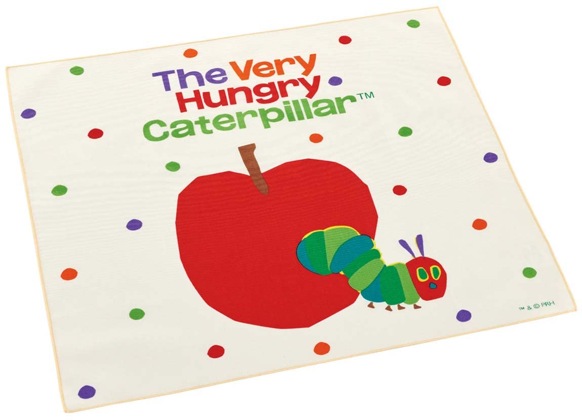 Skater Very Hungry Caterpillar Lunch Cloth 43x43cm Made in Japan Kb4-A- Japan Figure Store - #1 Bring To You The Best Japanese Goods