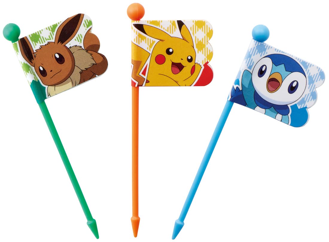 Skater Pokemon Lunch Picks 9-Pack Skater Lkp4-A for Bento Box- Japan Figure Store - #1 Bring To You The Best Japanese Goods