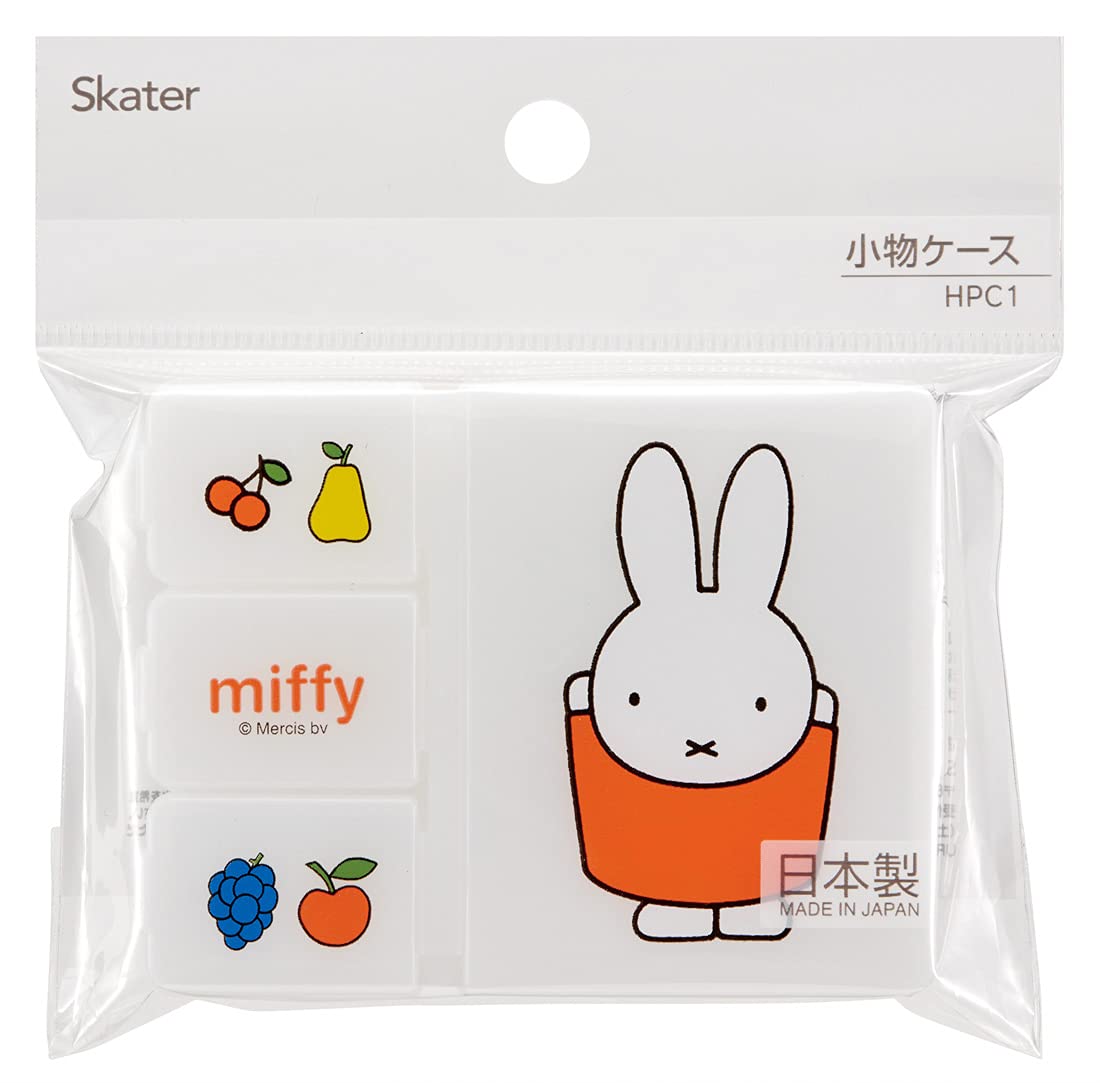Skater Miffy 21 Mini Accessory Case - Medicine and Supplement Storage Made in Japan Hpc1-A- Japan Figure Store - #1 Bring To You The Best Japanese Goods