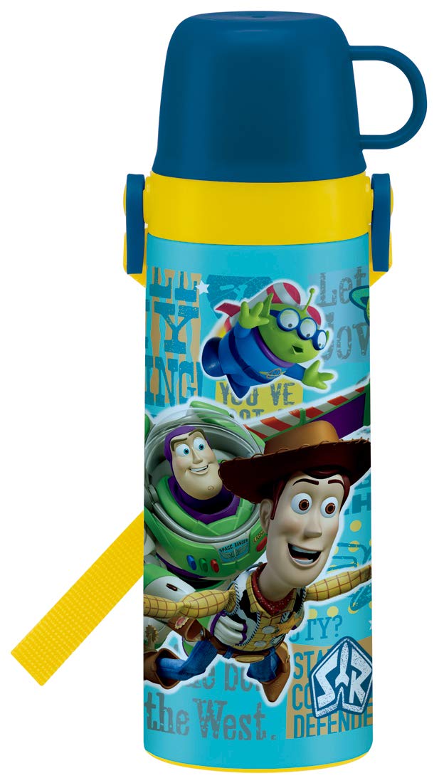 Skater Disney Toy Story 19 Stainless Steel Water Bottle Mug 2-Way Cup 600ml- Japan Figure Store - #1 Bring To You The Best Japanese Goods