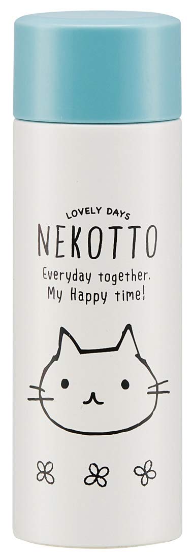 Skater Mini Stainless Steel Water Bottle 120ML Skater Nekotto Mobile Mug- Japan Figure Store - #1 Bring To You The Best Japanese Goods