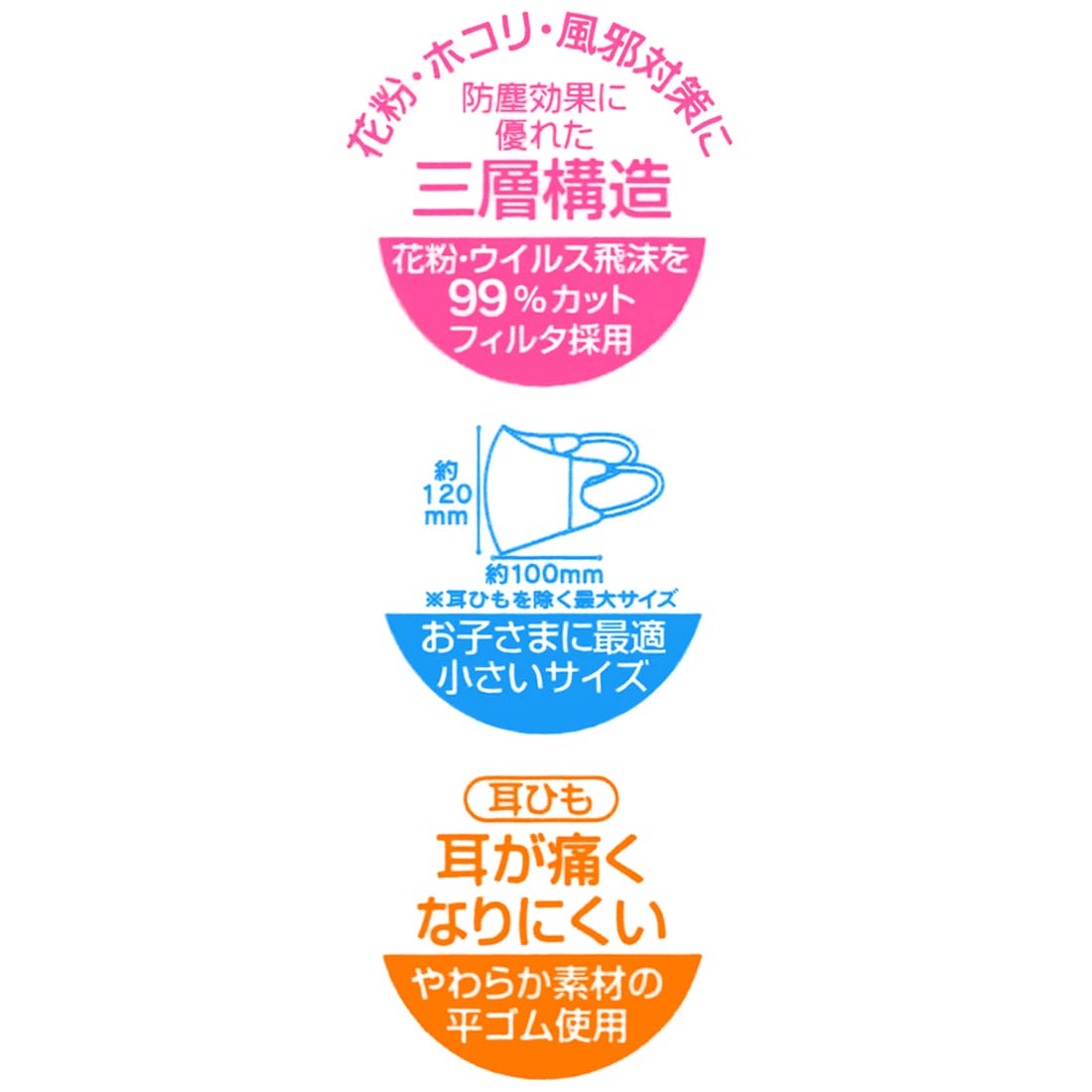 Skater 3-Ply Non-Woven 3D Masks for Children Pack of 10 Disney Winnie The Pooh- Japan Figure Store - #1 Bring To You The Best Japanese Goods