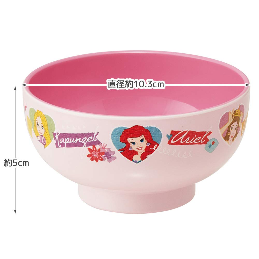 Skater 250ml Princess Disney Soup Bowl - Microwave and Dishwasher Safe- Japan Figure Store - #1 Bring To You The Best Japanese Goods