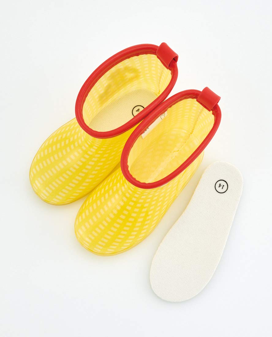 Skater Curious George Kids Rain Boots with Reflective Tape 14cm- Japan Figure Store - #1 Bring To You The Best Japanese Goods