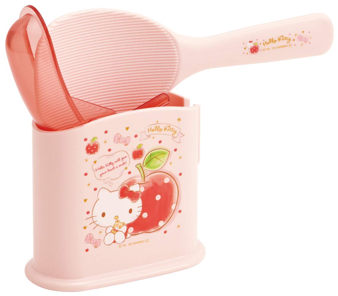 Skater 19cm Sanrio Hello Kitty Happiness Girl Rice Scoop Spatula with Case - Made in Japan- Japan Figure Store - #1 Bring To You The Best Japanese Goods