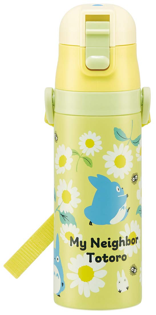 Skater 470ml Stainless Steel Sports Water Bottle for Children - My Neighbor Totoro Daisy Design- Japan Figure Store - #1 Bring To You The Best Japanese Goods