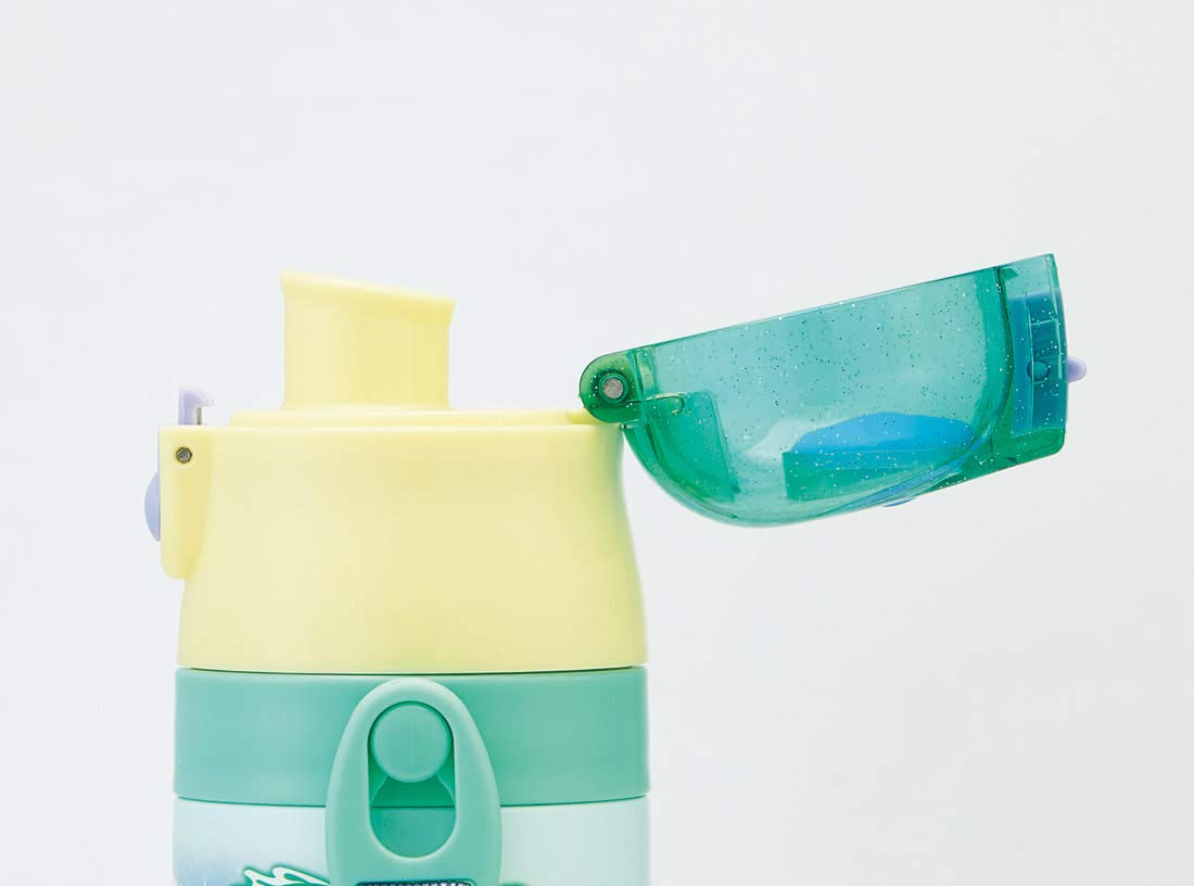 Skater Ariel Disney 19 Kids Stainless Steel Sports Water Bottle 470ml- Japan Figure Store - #1 Bring To You The Best Japanese Goods