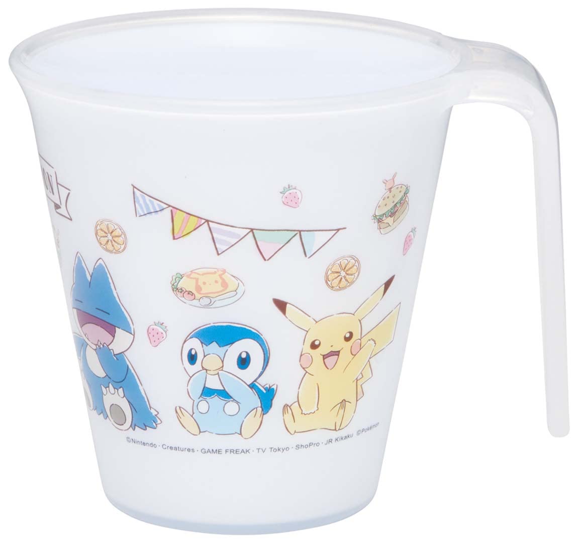 Skater Pokemon Cafe Art 260ml Stacking Tumbler with Handle Made in Japan- Japan Figure Store - #1 Bring To You The Best Japanese Goods