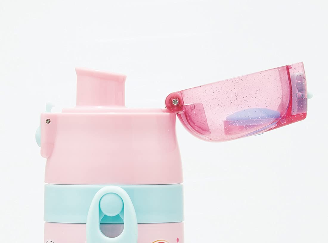 Skater Tropical Precure 470ml Stainless Steel Kids Water Bottle for Girls Sdc4-A- Japan Figure Store - #1 Bring To You The Best Japanese Goods