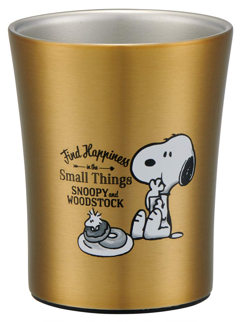 Skater Snoopy 21 Peanuts Stainless Steel Tumbler 250ml capacity - STB2N-A- Japan Figure Store - #1 Bring To You The Best Japanese Goods