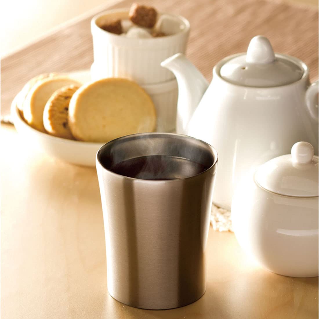 Skater Snoopy Peanuts Stainless Steel Beverage Tumbler 250ml - Stb2N Series- Japan Figure Store - #1 Bring To You The Best Japanese Goods